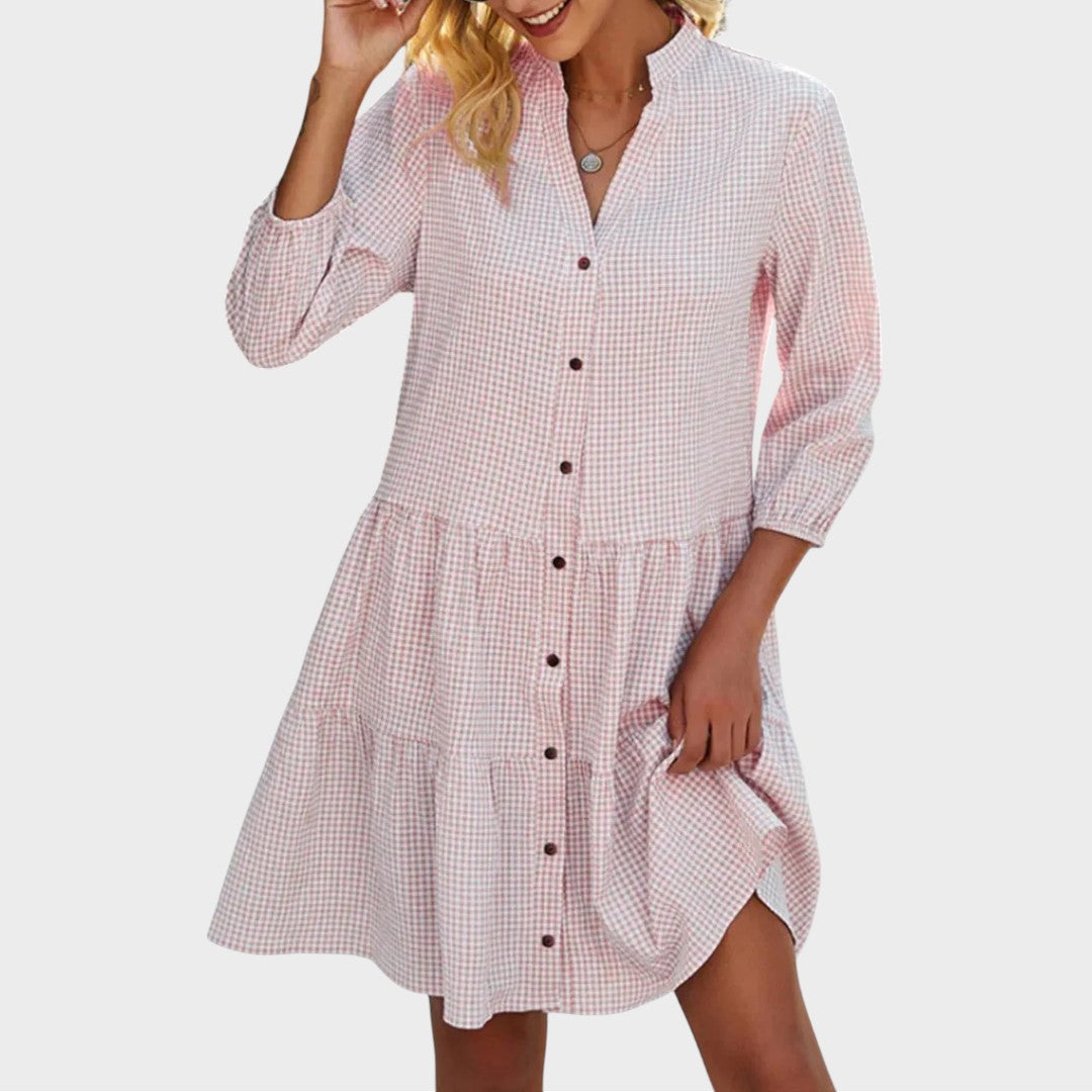 Sarah | Vestido midi ligero y fluido para el día