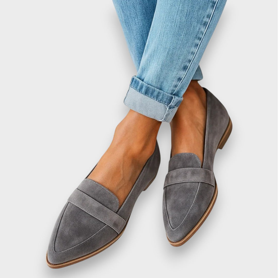 Rosa | Mocasines ortopédicos de cuero