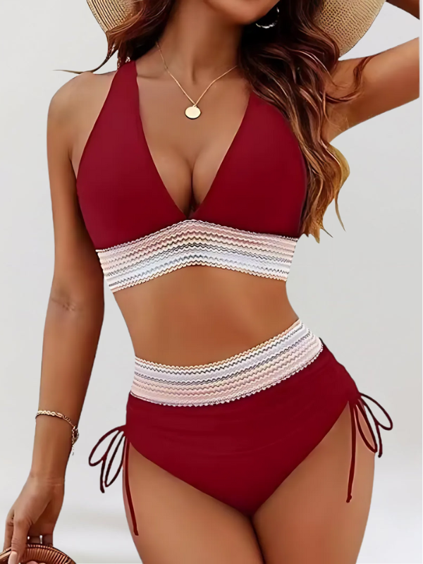 Vitória – Conjunto de bikini de cintura alta con control del abdomen