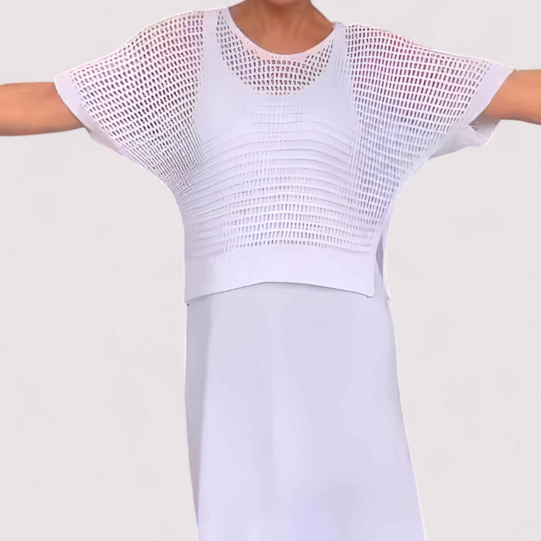 Elina | Vestido de verano chic con top de punto