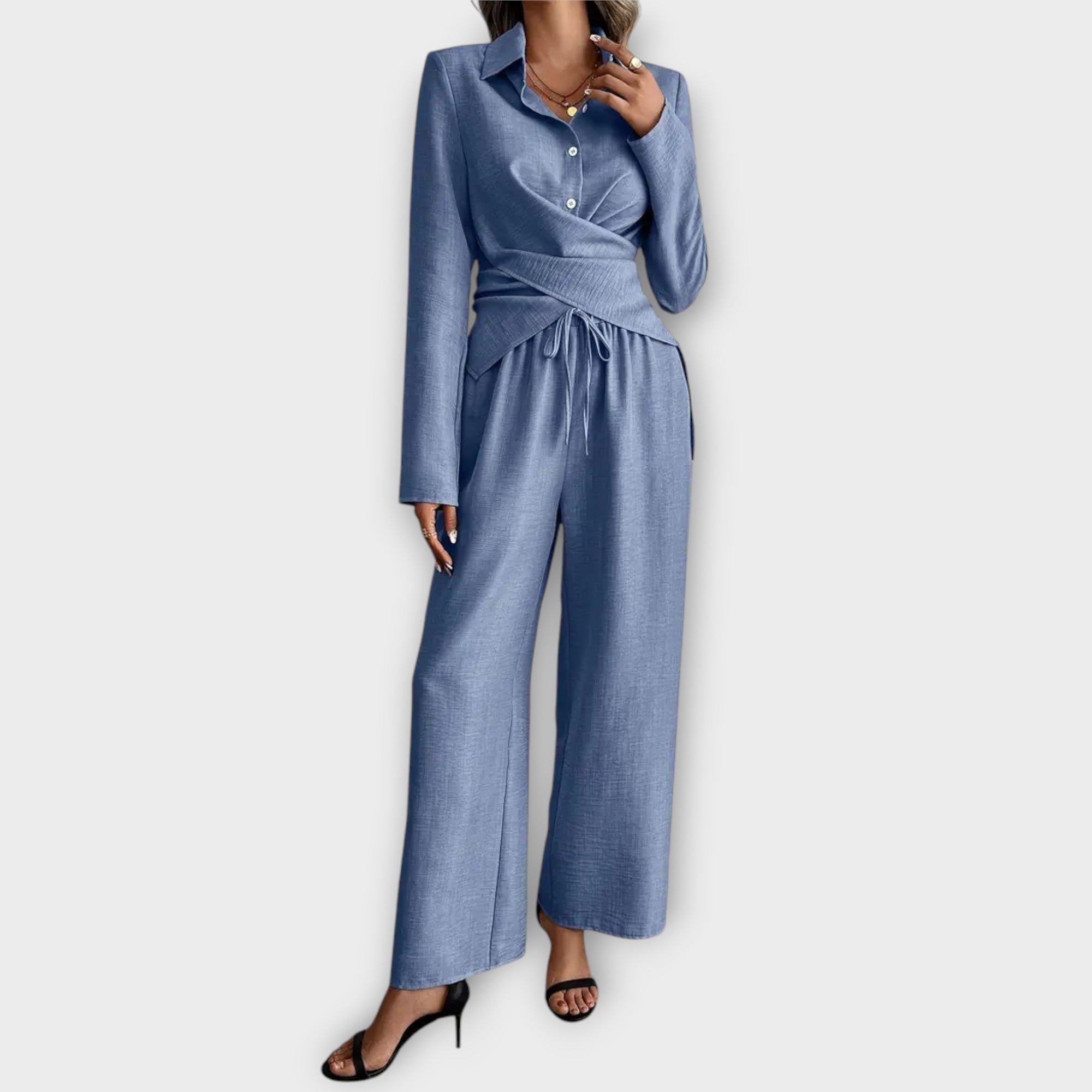 Livia: Conjunto dúo elegante para un look atemporal y coordinado