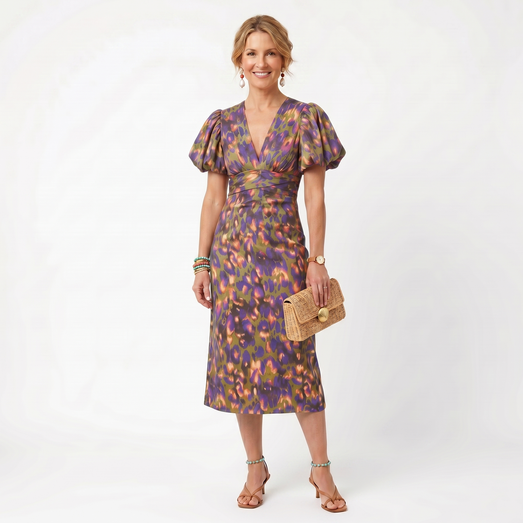 Vanessa - Vestido sofisticado con escote en V