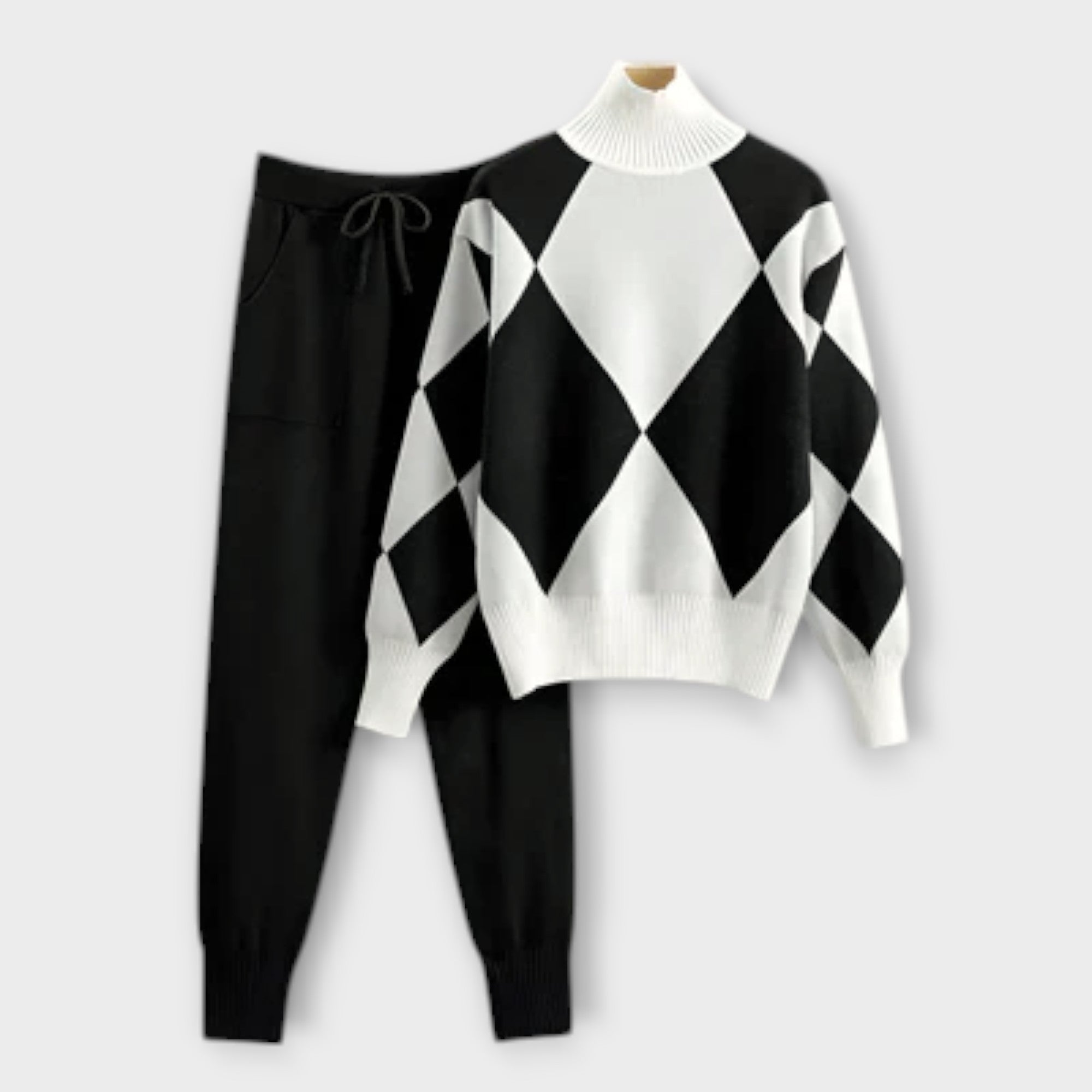 Bella | Conjunto de dos piezas exquisito para una elegancia sin esfuerzo
