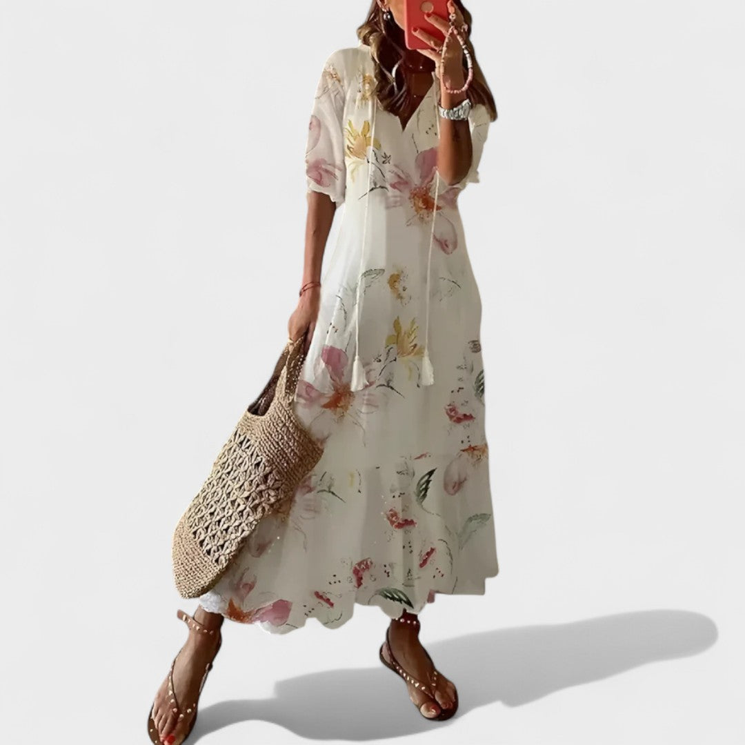 Flôr - boho-tyylinen kesämekko