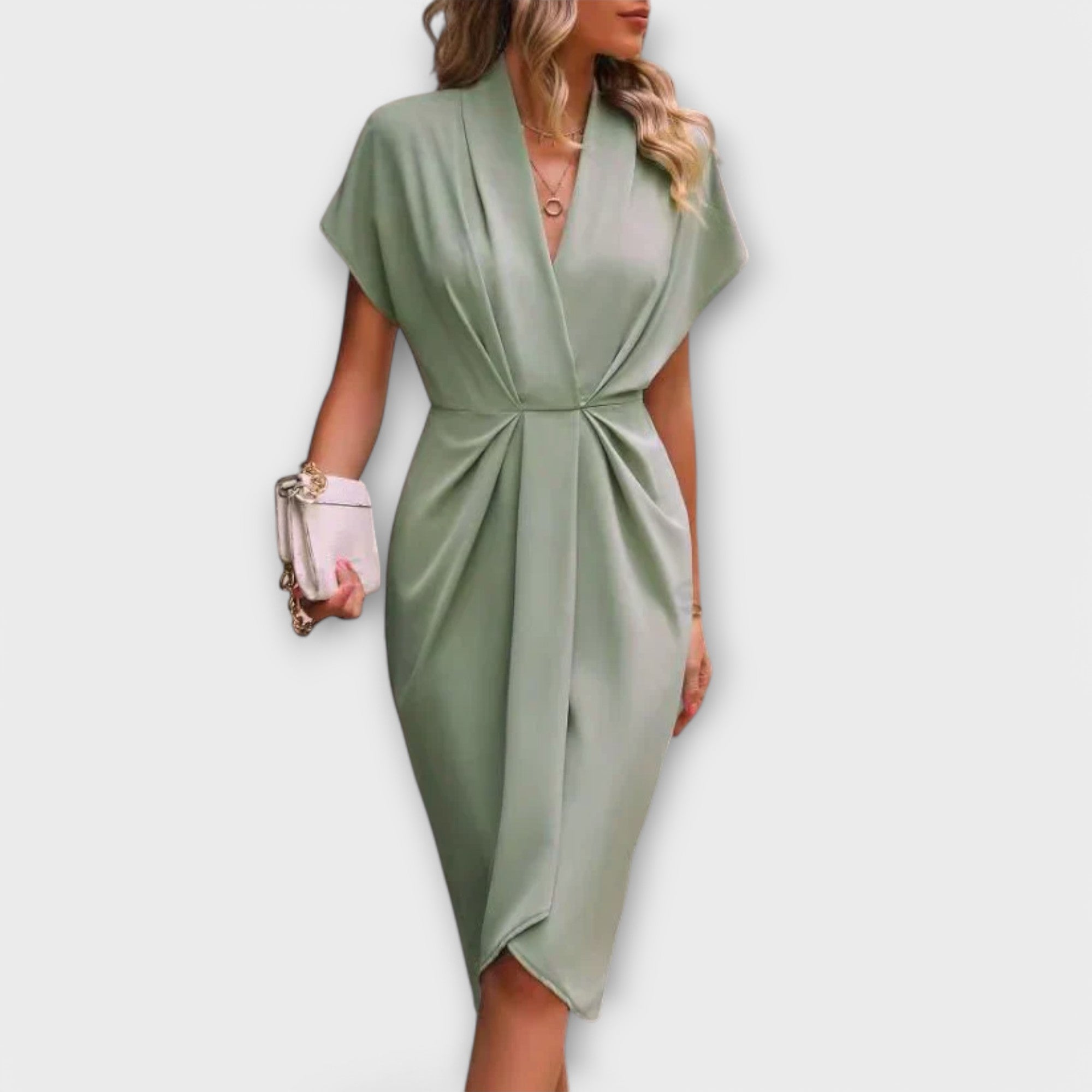 Serena - Vestido envolvente midi