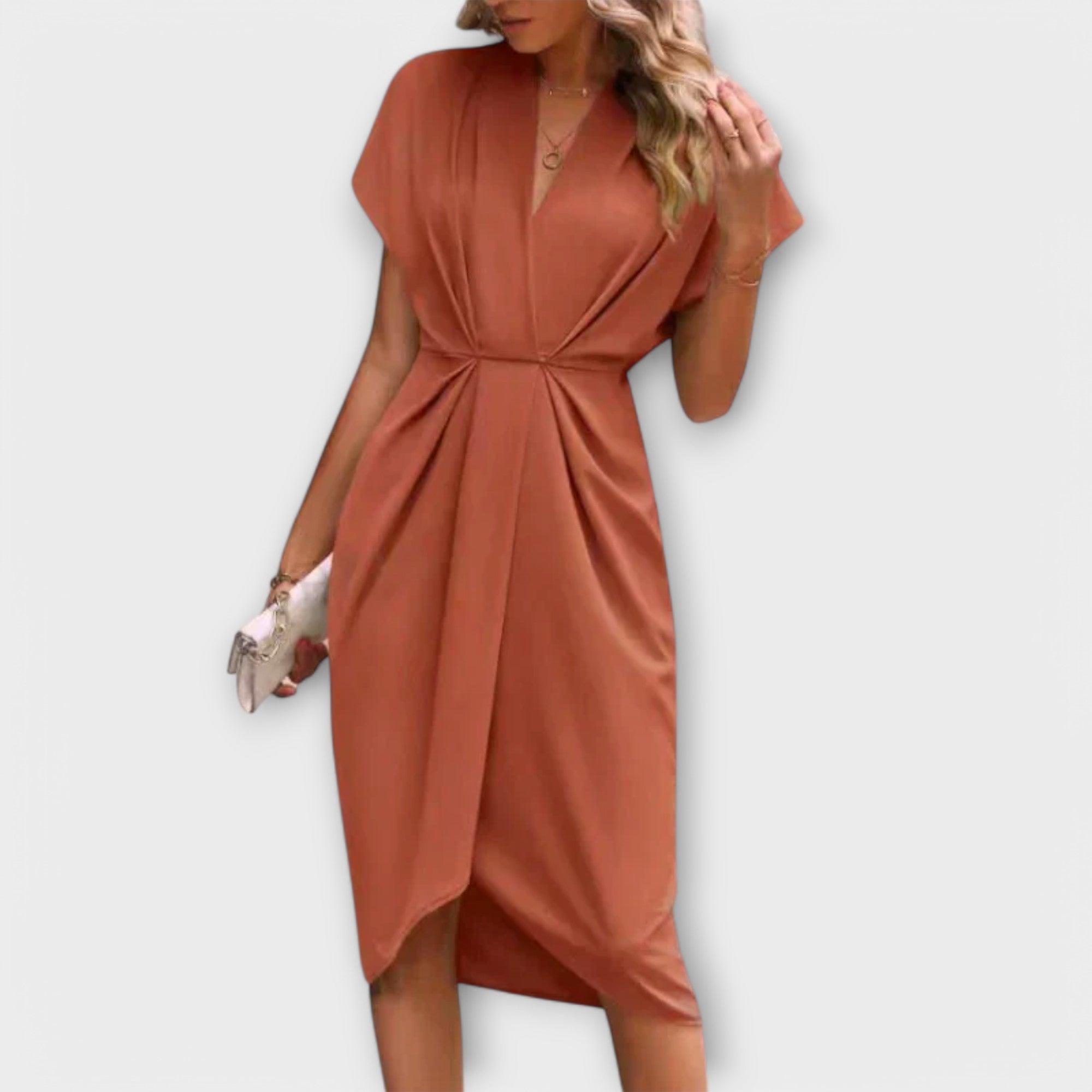 Serena - Vestido envolvente midi