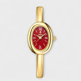 Dorado y rojo