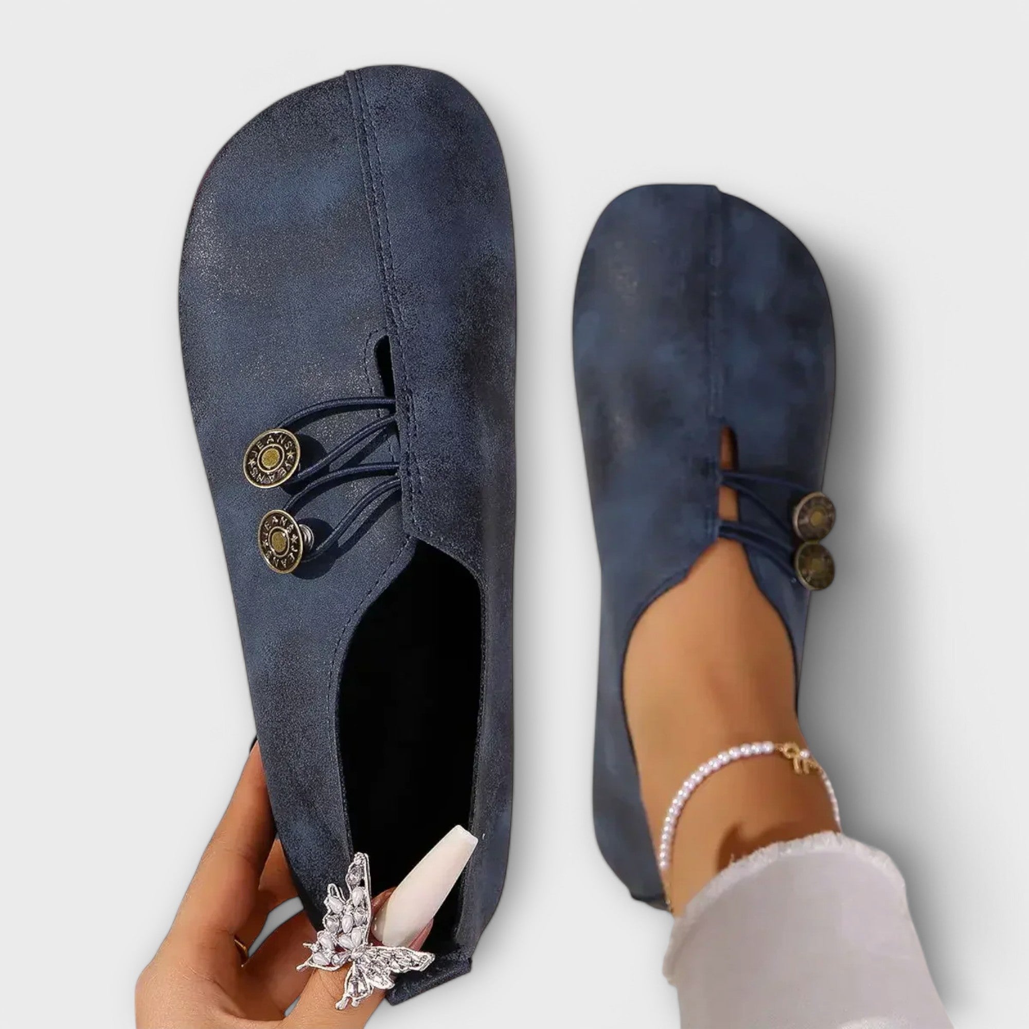Noira – Mocasín de gamuza