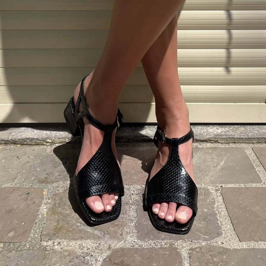 Serena | Sandalias de plata para el verano - Elegancia ligera
