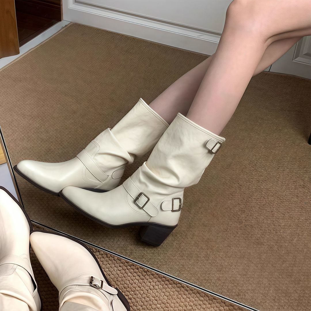 Margarida | Botas casuales elegantes con tacón medio