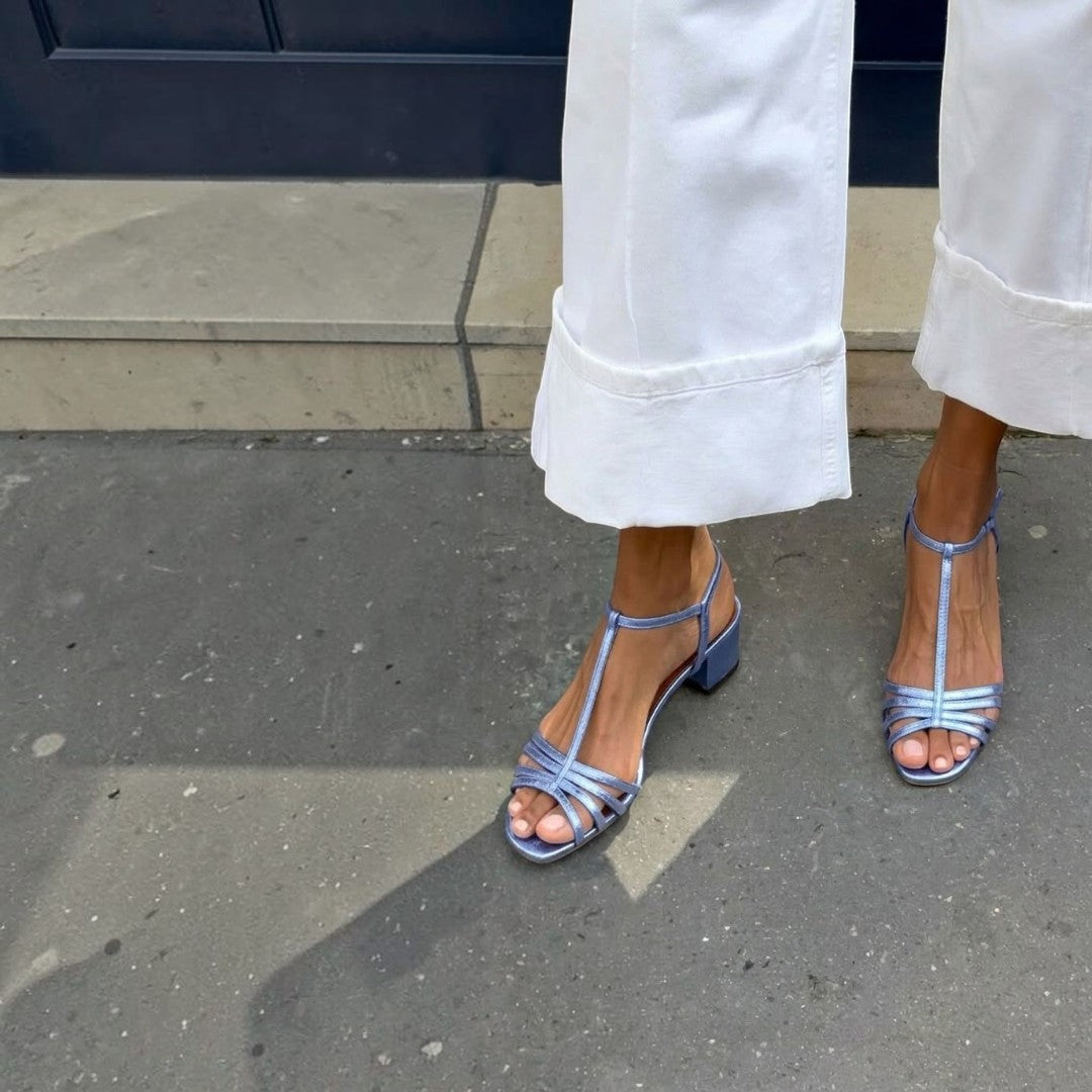 Allegra | Sandalias Doradas: Elegancia Diaria para Cada Día