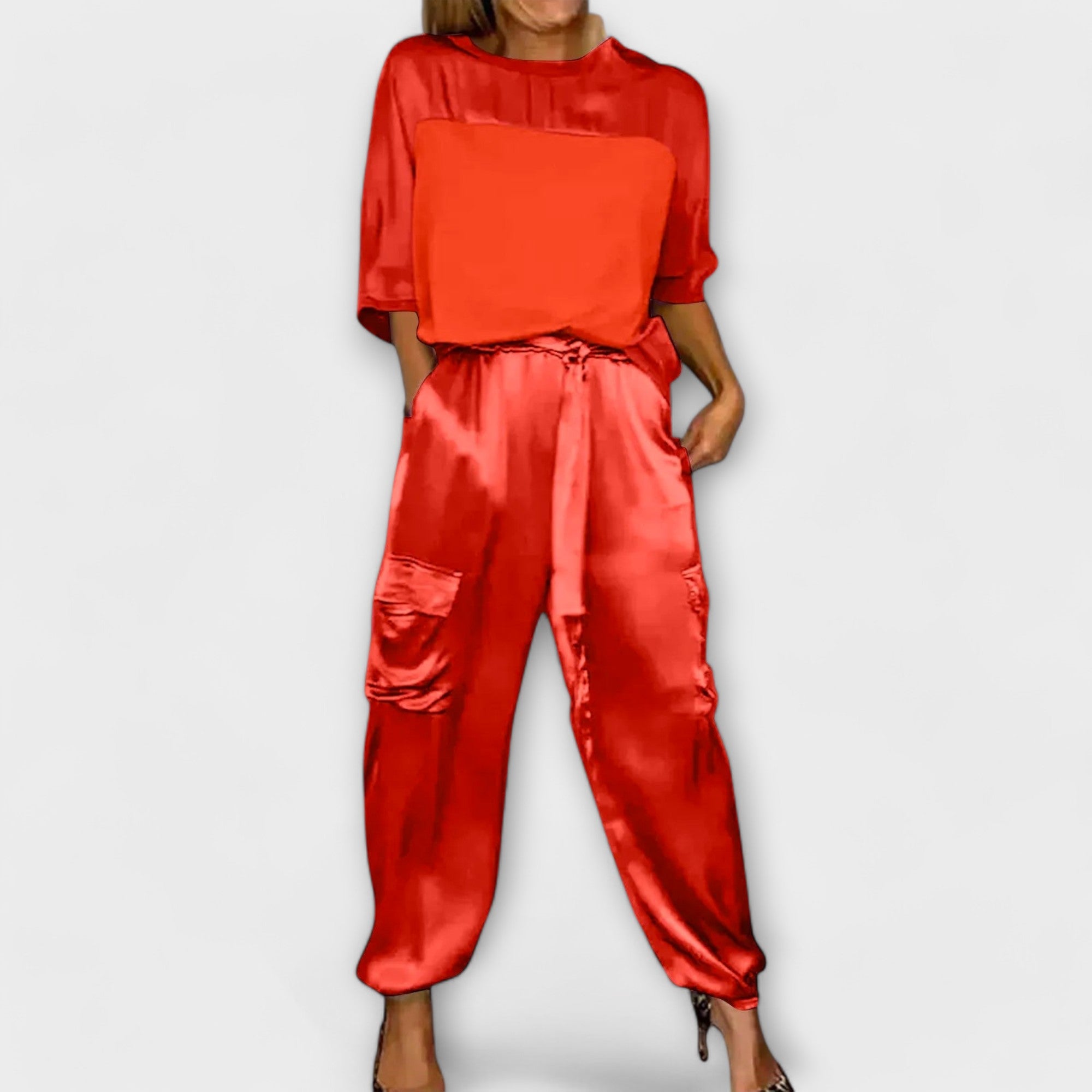 Conjunto de dos piezas elegante