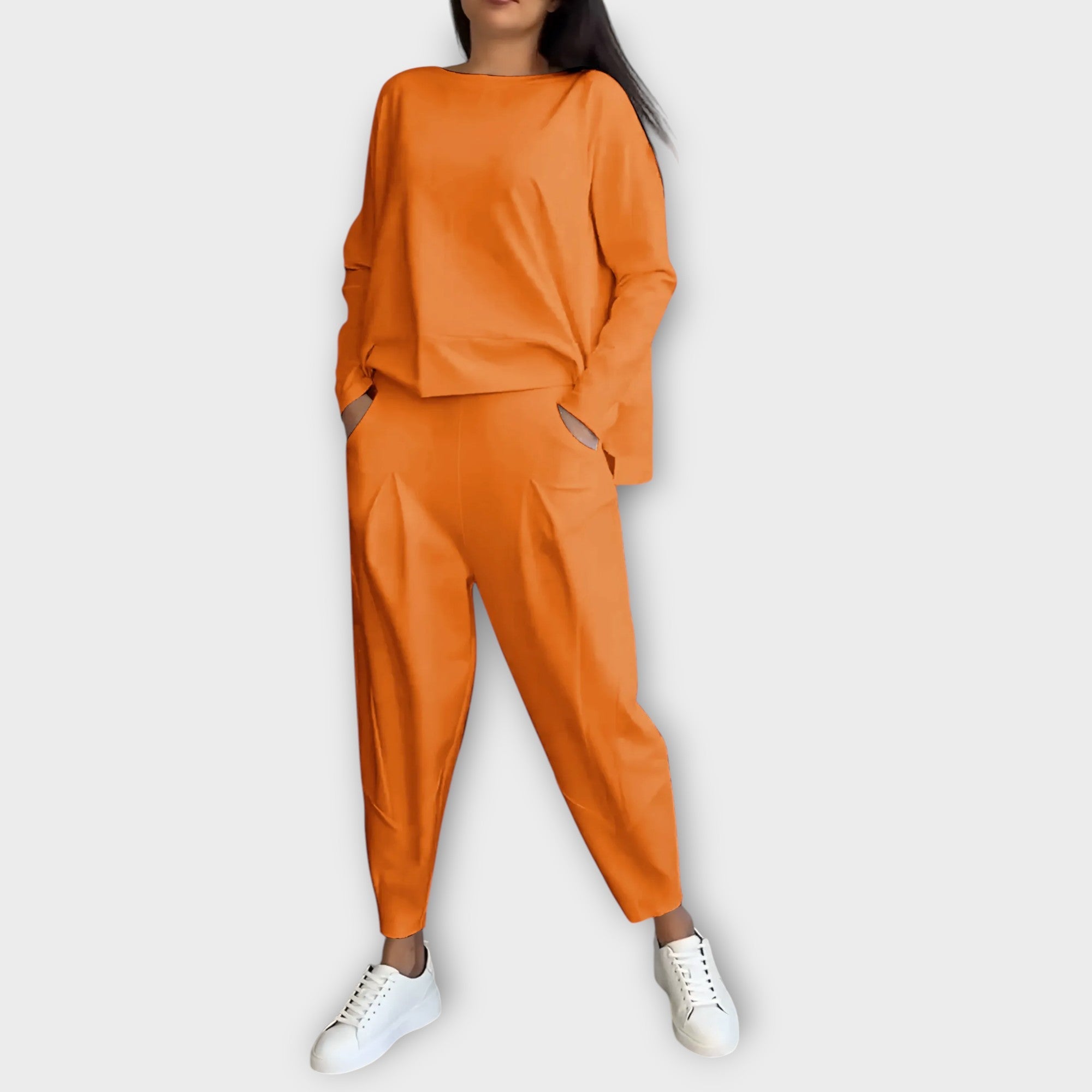 Amalie - Conjunto de 2 piezas chic para un estilo sin esfuerzo