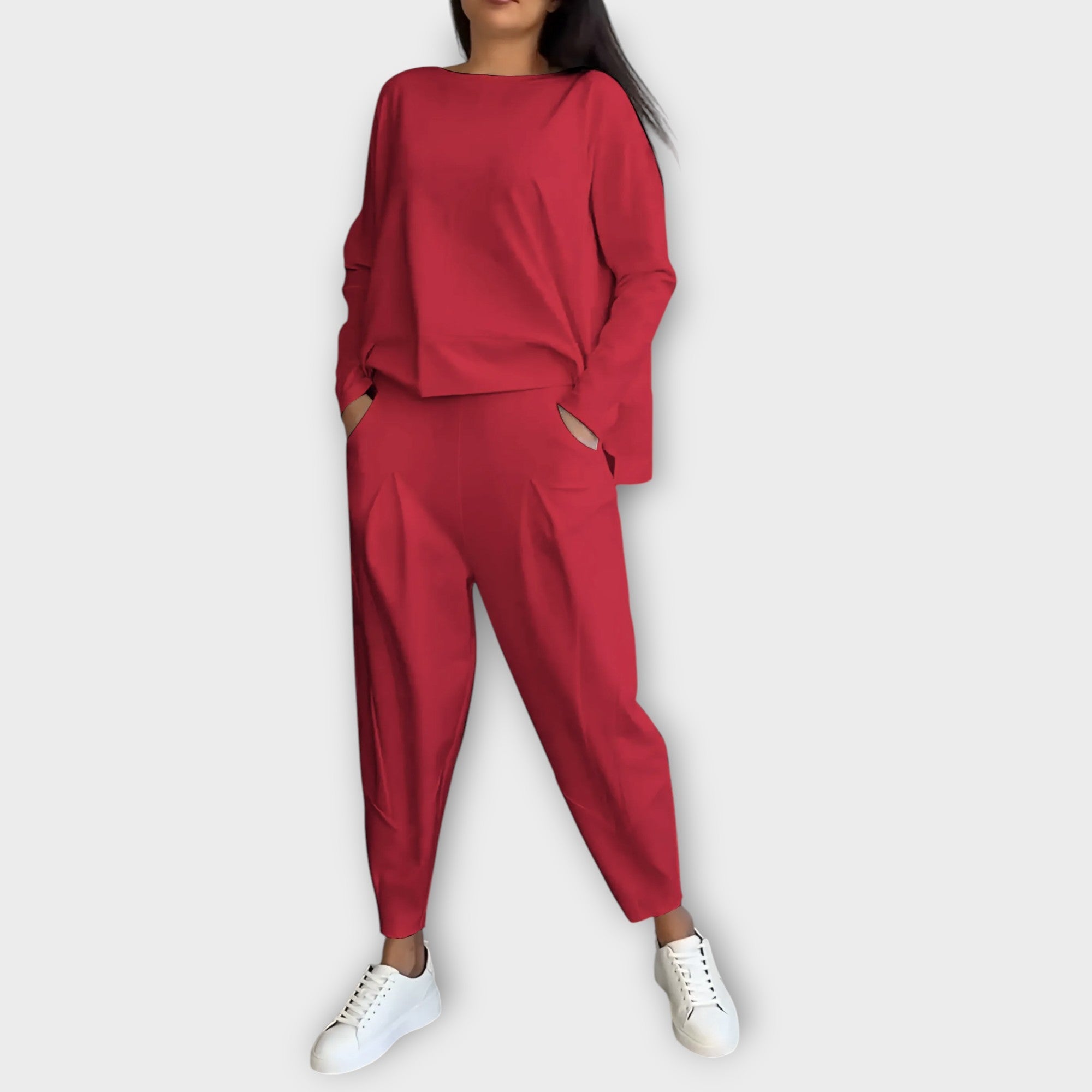 Amalie - Conjunto de 2 piezas chic para un estilo sin esfuerzo