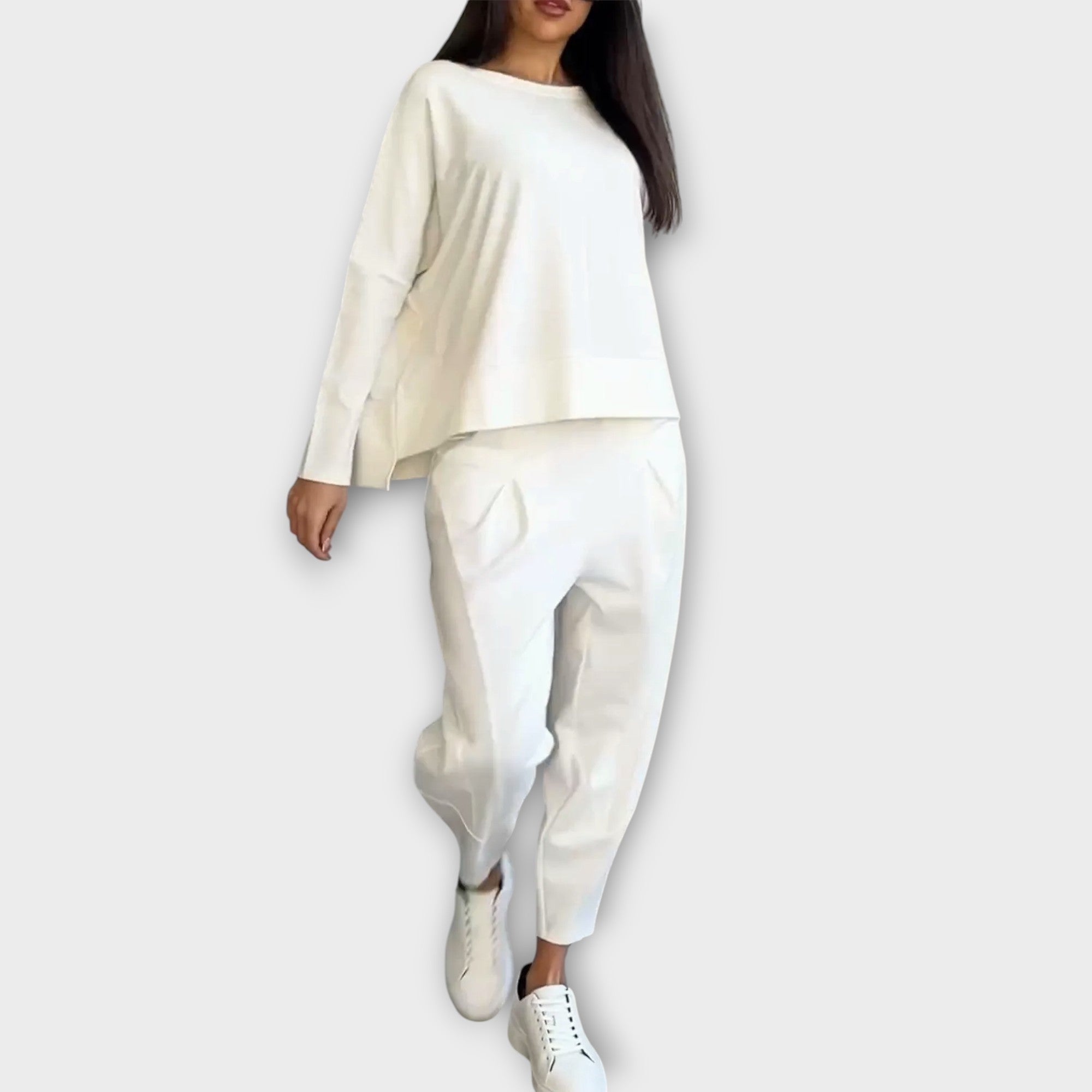 Amalie - Conjunto de 2 piezas chic para un estilo sin esfuerzo