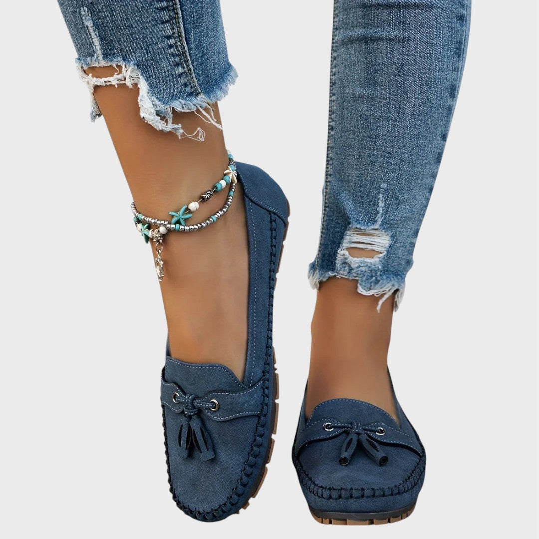 Nadine | Mocasín cepillado clásico